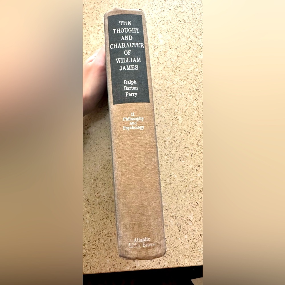 The Thought & Character Of William James by Ralph Barton Perry book.